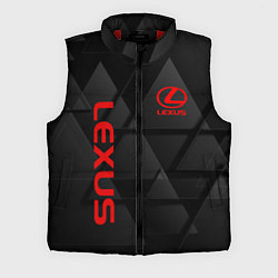 Мужской жилет LEXUS ЛЕКСУС ТРЕУГОЛЬНИКИ, цвет: 3D-красный