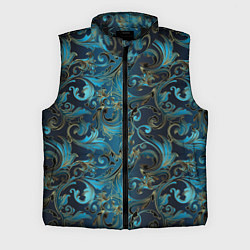 Мужской жилет Blue Abstract Узоры