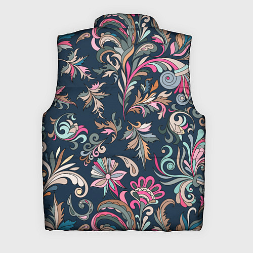 Мужской жилет Холодная хохлома / 3D-Светло-серый – фото 2