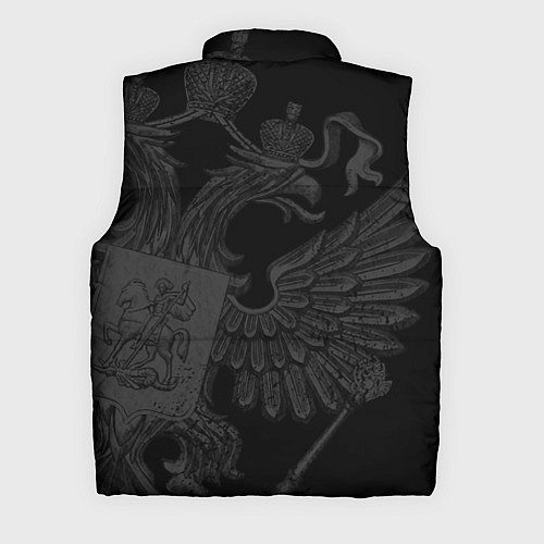 Мужской жилет RUSSIA - BLACK EDITION / 3D-Светло-серый – фото 2