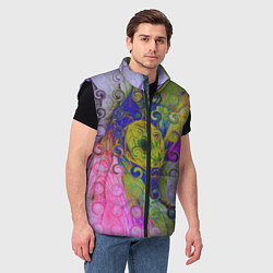 Мужской жилет ИЛЛЮЗИЯ ЦВЕТОВ, цвет: 3D-черный — фото 2