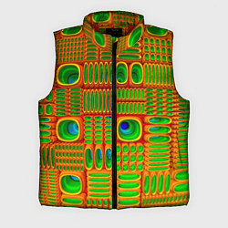 Мужской жилет ОПТИЧЕСКАЯ АБСТРАКЦИЯ, цвет: 3D-красный
