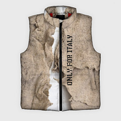 Мужской жилет Только для Италии Мешковина Рваньё Only for Italy