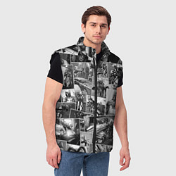 Мужской жилет Assasins creed comix, цвет: 3D-черный — фото 2