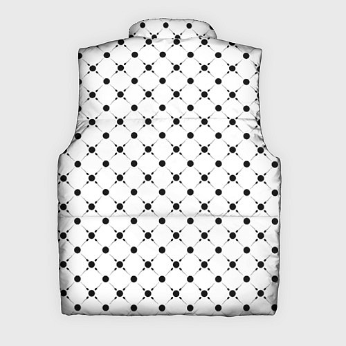 Мужской жилет Сперматозоиды яйцеклетки / 3D-Черный – фото 2
