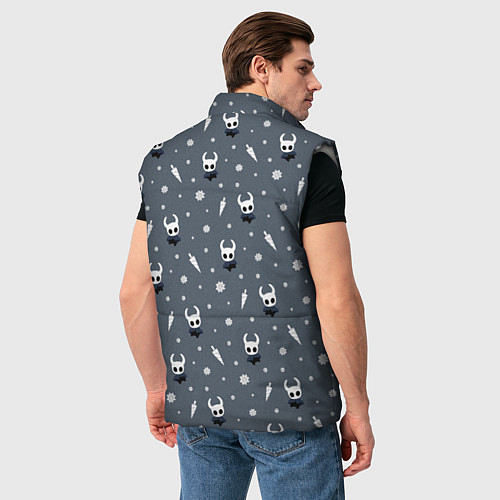 Мужской жилет Рыцарь, Гео, Гвоздь Hollow Knight / 3D-Светло-серый – фото 4