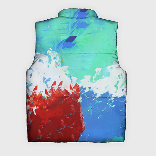 Мужской жилет Дональд Трамп арт / 3D-Красный – фото 2