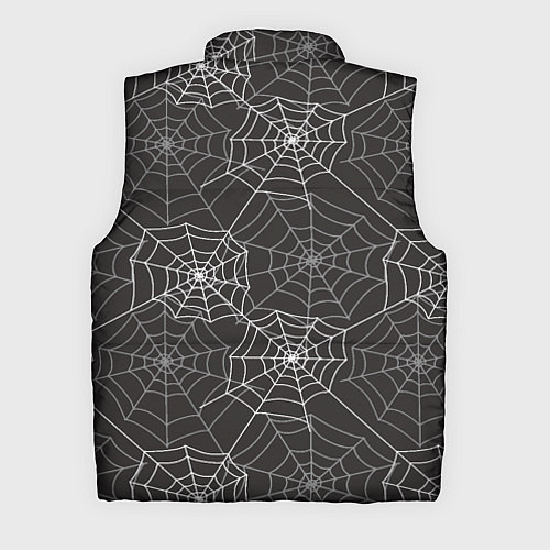 Мужской жилет Паутинка паттерн / 3D-Светло-серый – фото 2