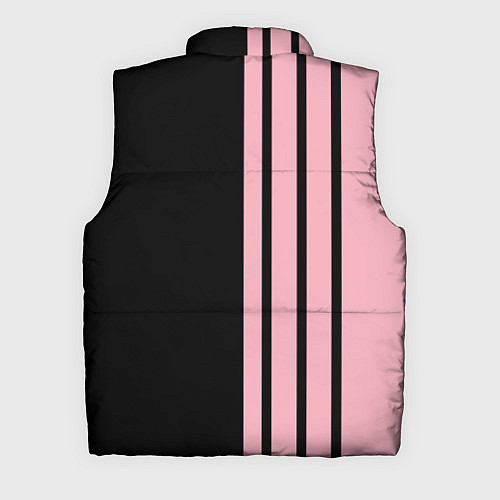 Мужской жилет BLACKPINK HALF BLACK-PINK MINI LOGO / 3D-Черный – фото 2