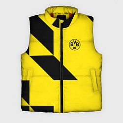 Мужской жилет Фк боруссия - fc borussia logo, цвет: 3D-красный