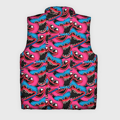 Мужской жилет POPPY PLAYTIME HAGGY WAGGY AND KISSY MISSY ПАТТЕРН / 3D-Красный – фото 2