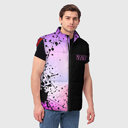 Мужской жилет BLACKPINK HALF COLORS, цвет: 3D-красный — фото 2