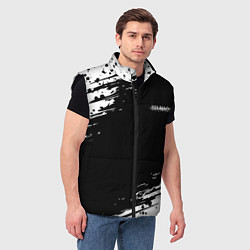 Мужской жилет Papa roach Mini Logo Grunge, цвет: 3D-черный — фото 2