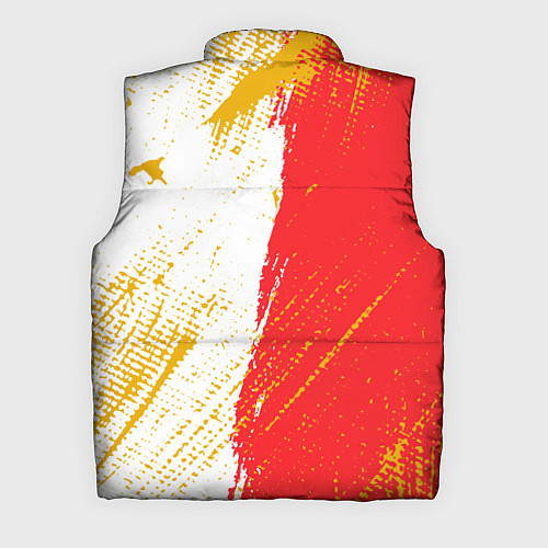 Мужской жилет Fc monaco фк монако краска / 3D-Красный – фото 2