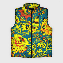 Мужской жилет Хохломская Роспись Две Птицы