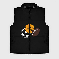 Мужской жилет Спортивные мячи