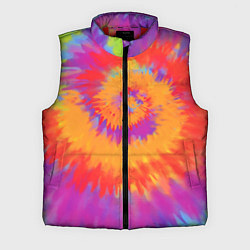 Мужской жилет Тай дай в радуге, цвет: 3D-красный