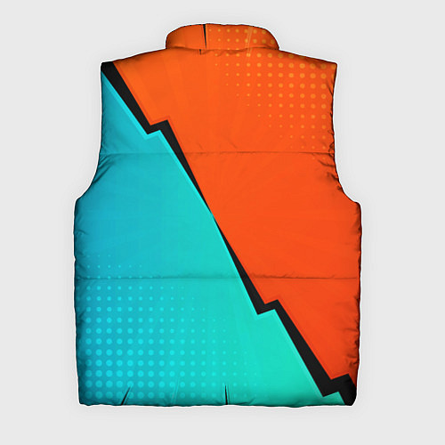 Мужской жилет Геометрическая композиция Fashion trend / 3D-Черный – фото 2