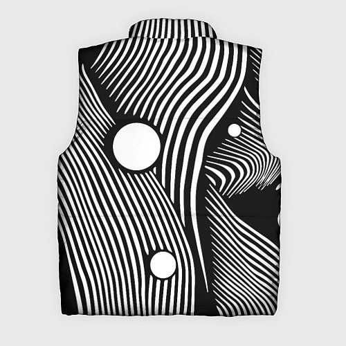 Мужской жилет Geometric vanguard composition Fashion trend / 3D-Красный – фото 2