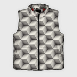 Мужской жилет 3D Куб Оптическая иллюзия 3D Cube