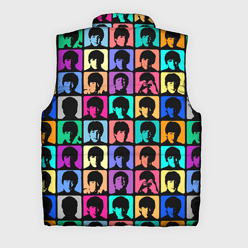 Мужской жилет Legendary popular music group / 3D-Светло-серый – фото 2