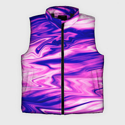 Мужской жилет Розово-фиолетовый мраморный узор