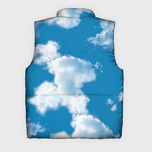 Мужской жилет Небо в облаках / 3D-Черный – фото 2