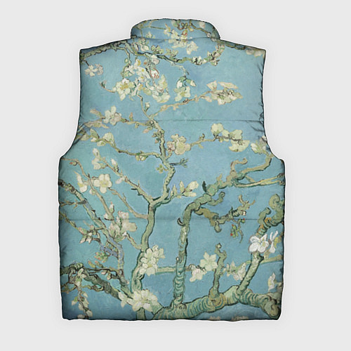 Мужской жилет Ван Гог Селфи - Арт Портрет / 3D-Черный – фото 2