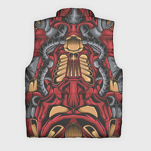 Мужской жилет Голова красного робота / 3D-Красный – фото 2