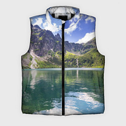 Мужской жилет Прозрачное горное озеро