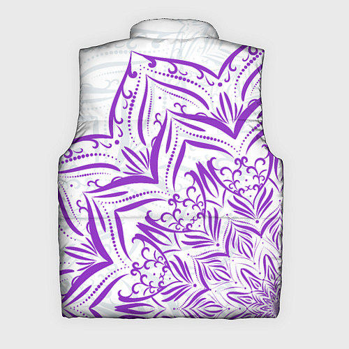 Мужской жилет Бесконечность мандал / 3D-Светло-серый – фото 2