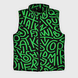 Мужской жилет Каллиграффити