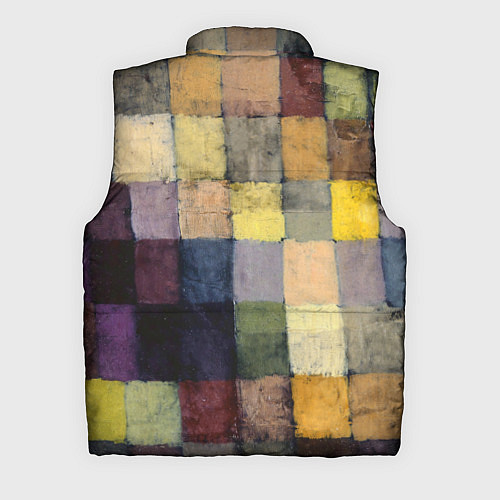 Мужской жилет Древний звук картина Пауль Клее, 1925 / 3D-Красный – фото 2