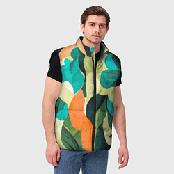 Мужской жилет Multicoloured camouflage, цвет: 3D-черный — фото 2