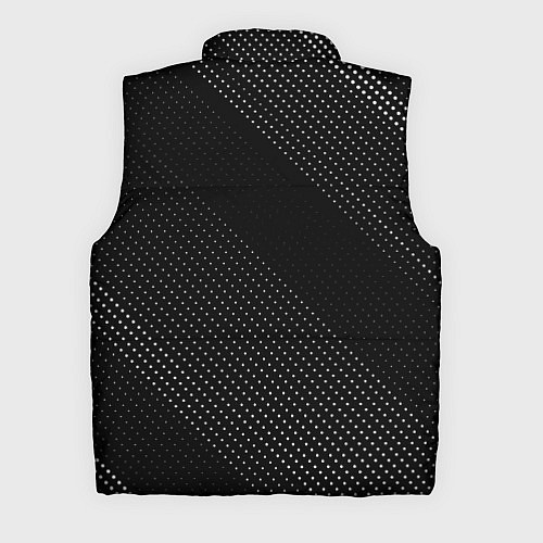 Мужской жилет Ajax sport на темном фоне: надпись, символ / 3D-Черный – фото 2