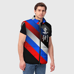 Мужской жилет Джиу-джитсу : Россия, цвет: 3D-светло-серый — фото 2
