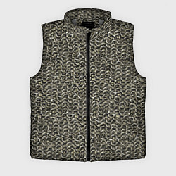 Мужской жилет Русская кольчуга, цвет: 3D-светло-серый