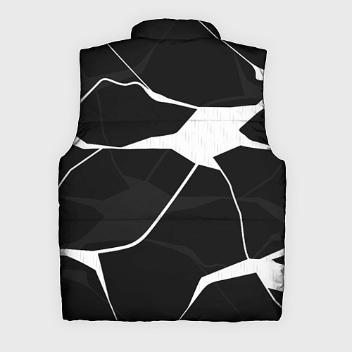 Мужской жилет Черно-белая классика / 3D-Черный – фото 2
