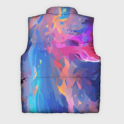 Мужской жилет Splash of colors / 3D-Светло-серый – фото 2