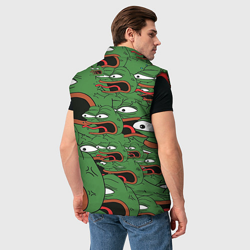 Мужской жилет Пепе лягушка / 3D-Красный – фото 4