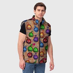 Мужской жилет Много слаймов Стардью, цвет: 3D-светло-серый — фото 2