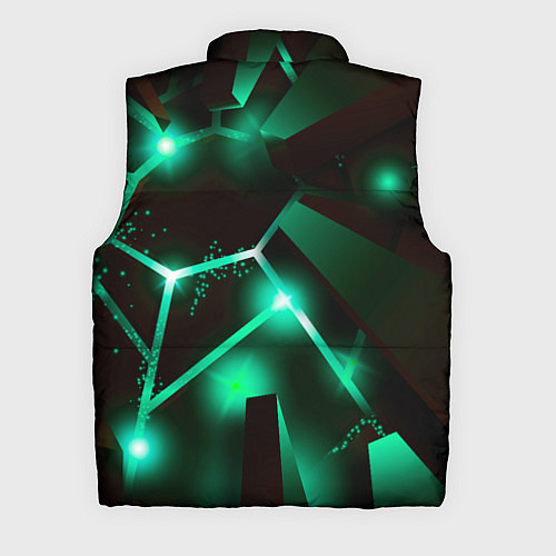 Мужской жилет Resident Evil разлом плит / 3D-Черный – фото 2