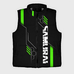 Мужской жилет Samurai - Зеленые технологии, цвет: 3D-светло-серый