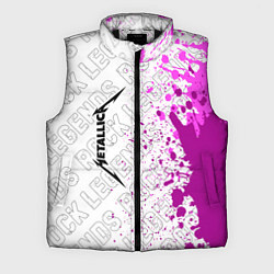 Мужской жилет Metallica rock legends: по-вертикали, цвет: 3D-черный