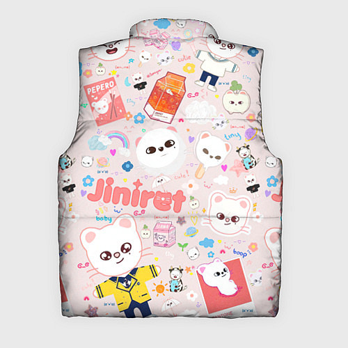 Мужской жилет Skzoo Jinniret pattern cartoon avatar / 3D-Черный – фото 2
