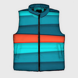 Мужской жилет Геометрические непараллельные пластины