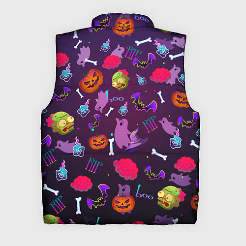 Мужской жилет Это Хэллоуин / 3D-Черный – фото 2