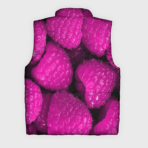 Мужской жилет Ягоды малины / 3D-Светло-серый – фото 2