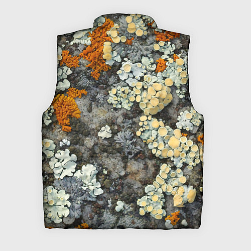 Мужской жилет Лишайниковый лес / 3D-Черный – фото 2
