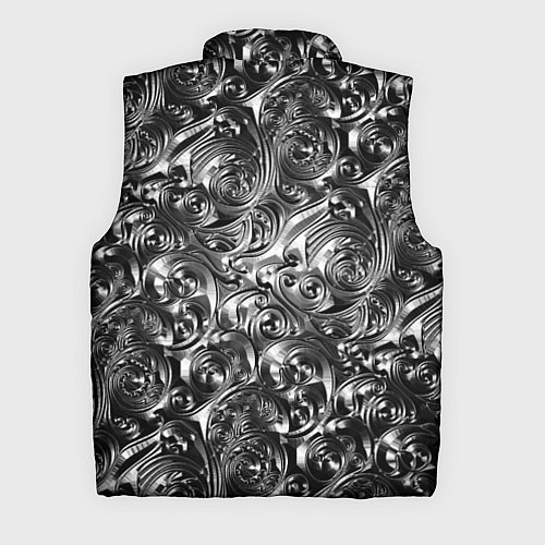 Мужской жилет Стальные узоры / 3D-Красный – фото 2